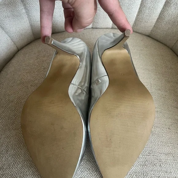 SOLD Chrome Heels - Picture 11 of 12